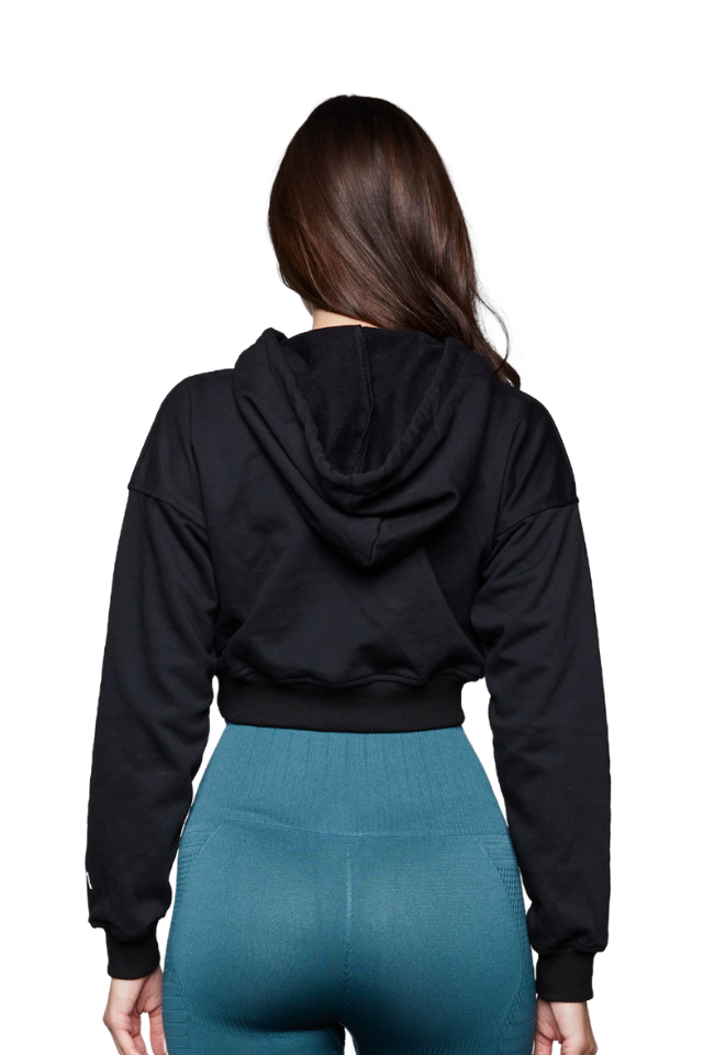 Active Cropped Hoodie