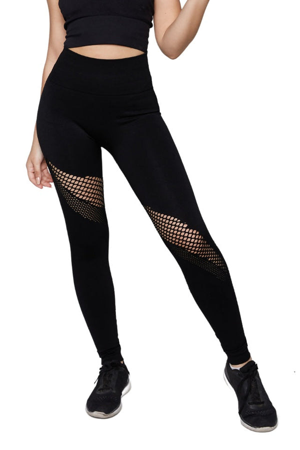 AVA Active leggings Black / S Point Mesh Legging